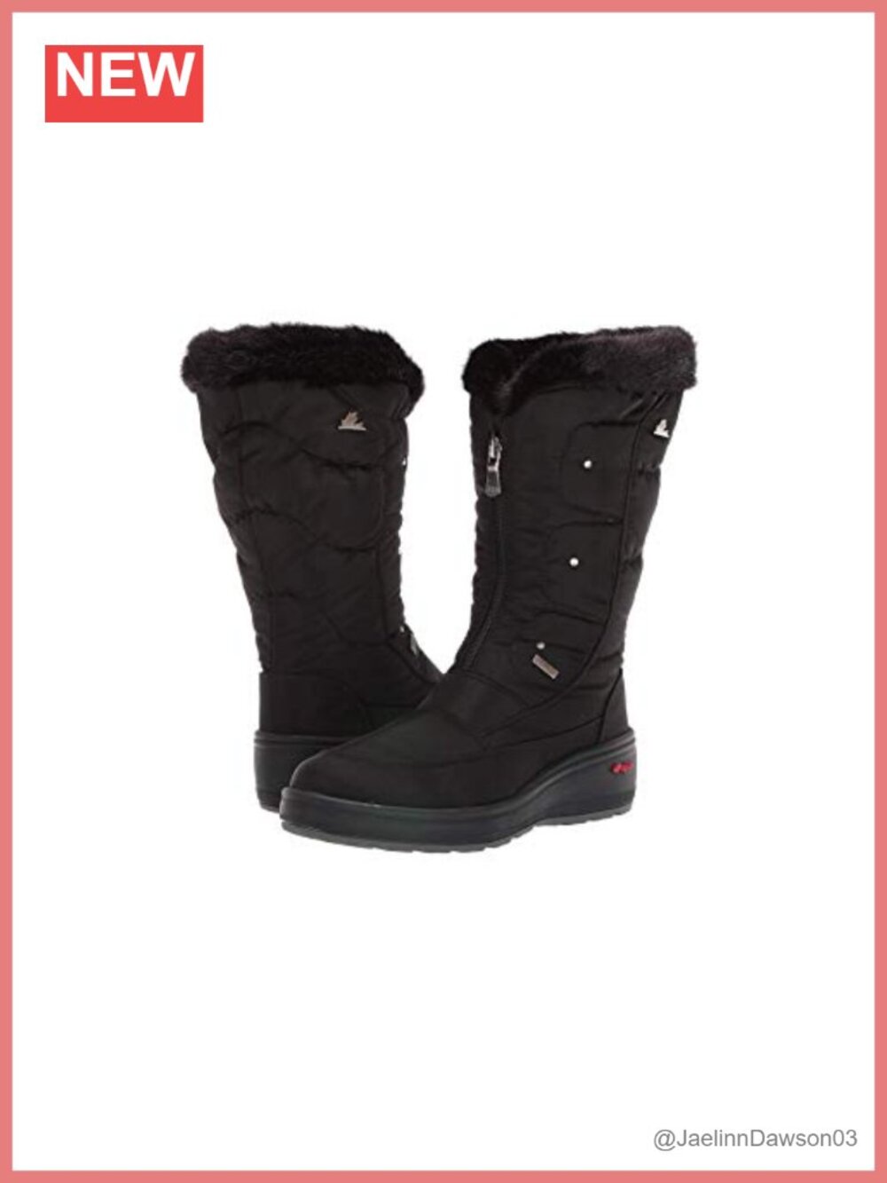 Winter Snow Boots with Ice Gripper Technology - Waterproof Ankle Boots